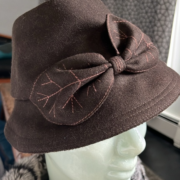 Lillie & Cohoe Brown Wool Winter Hat. Sz 1, excellent condition - Picture 4 of 6